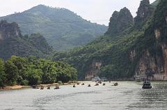 551-Guilin,fiume Li,14 luglio 2014